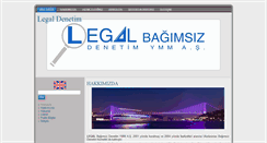 Desktop Screenshot of legaldenetim.com